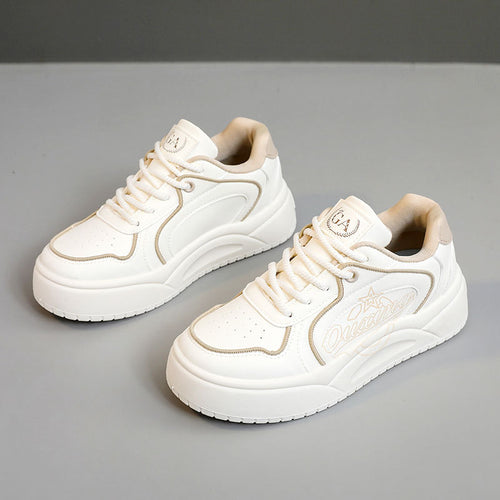 Damen trendige Sneaker mit sportlichem Design und hochdämpfender Laufsohle EB