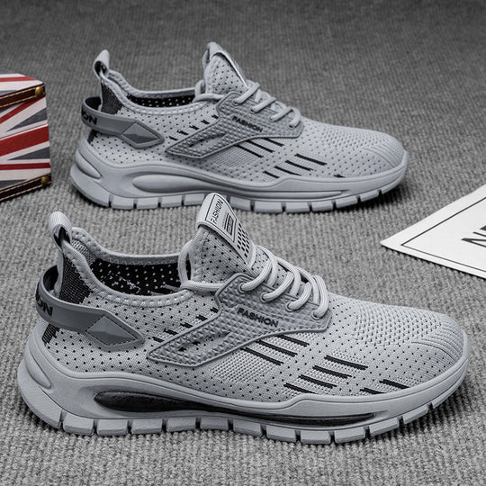 Damen Atmungsaktive Sport Sneakers mit flexiblem Sohlenprofil und rutschfester Laufsohle EB