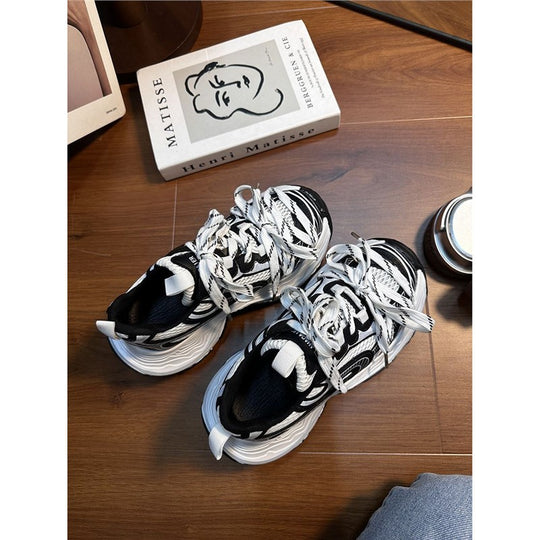 Damen modische Sneakers mit innovativem Design und hohem Komfort EB