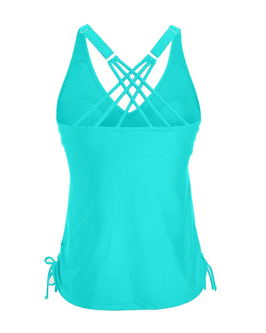 Damen Sportliches Tankini-Oberteil EB