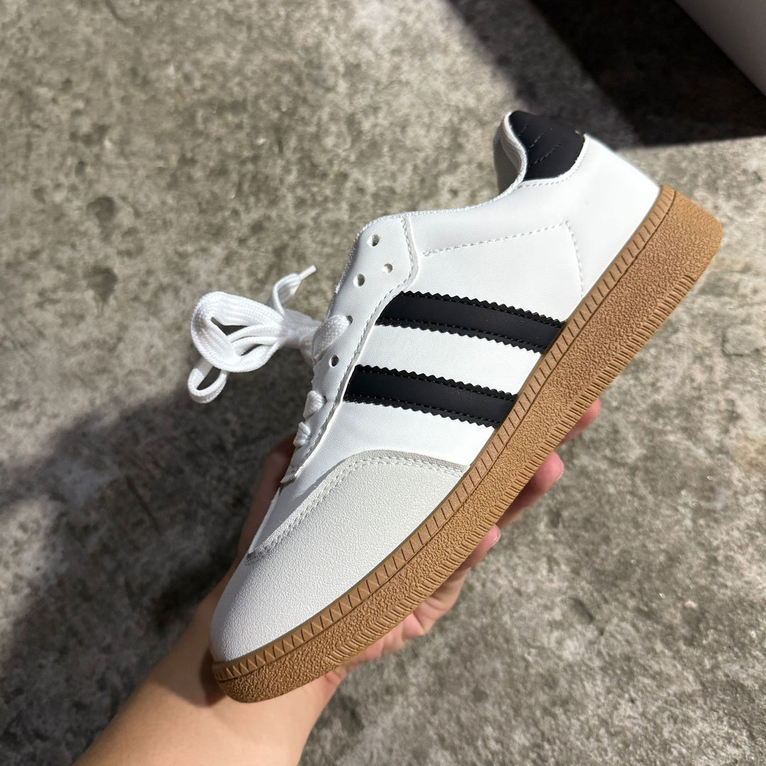 Damen modische Sneaker mit weichem Wildleder EB