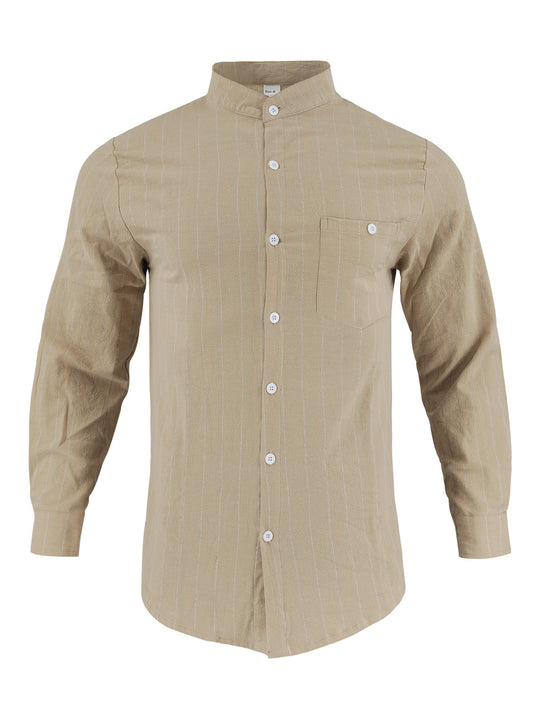 Herren Hemd mit modernem Streifenmuster EB