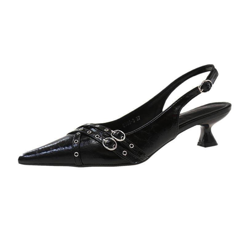 Damen Sling-Pumps mit modischem Riemendesign EB