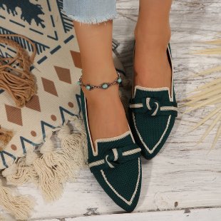 Damen Atmungsaktive und modische Slip-On Ballerinas EB