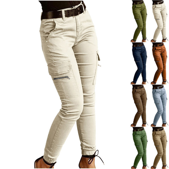 Damen Cargo-Hose mit praktischen Taschen und modernem Schnitt EB