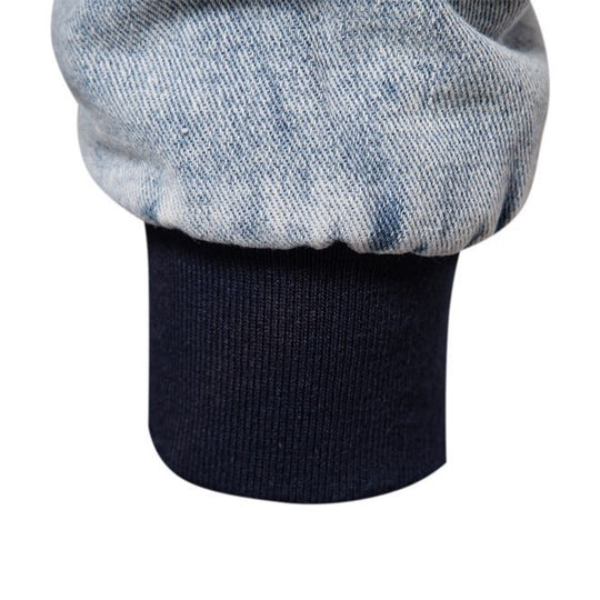 Herren Denimjacke mit warmem Fleecefutter und praktischen Taschen EB