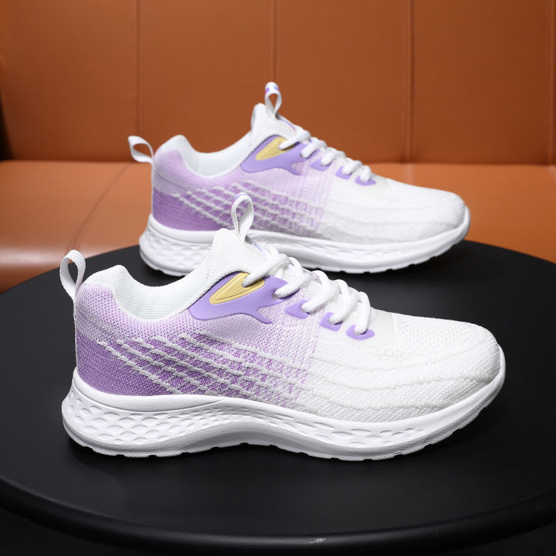 Damen Leichte Laufschuhe mit atmungsaktivem Obermaterial und stoßdämpfender Sohle EB