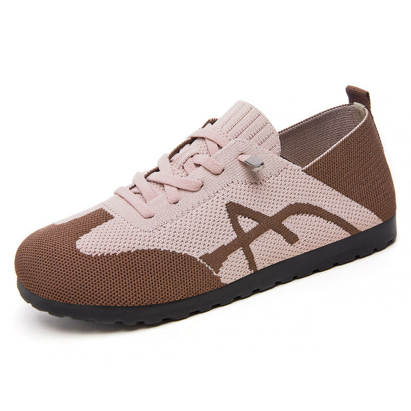 Damen Leichte Sneaker mit atmungsaktivem Mesh-Obermaterial und flexiblem Sohlenkonzept EB