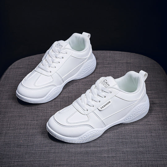 Damen Sportliche Freizeitsneaker mit atmungsaktiver Oberflächenstruktur und rutschfester Sohle EB