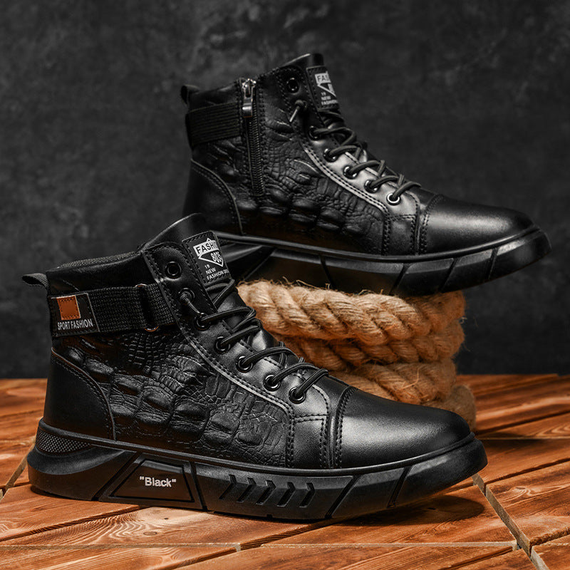 Damen modische Winterstiefel mit rutschfester Sohle und stylischem Design EB