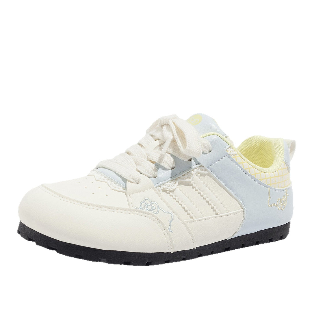 Damen Sportliche Sneakers mit verspieltem Design und atmungsaktiven Einsätzen EB