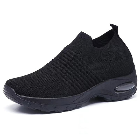 Damen Komfortable Sockensneaker mit atmungsaktivem Obermaterial EB