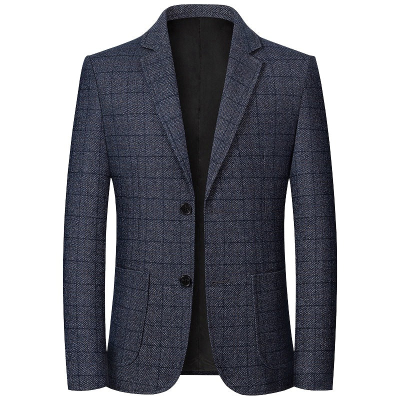 Herren Sakko Glencheck Slim Fit mit leichter Innenfütterung EB