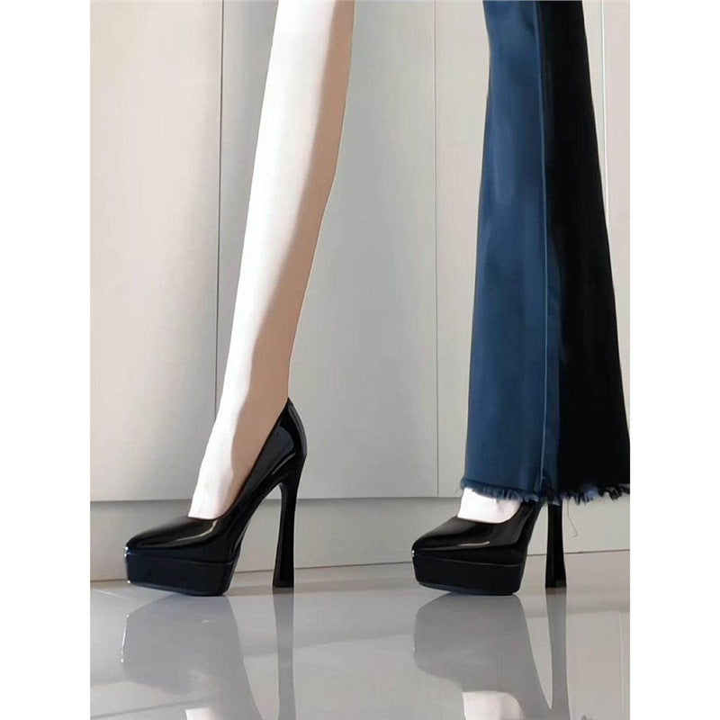 Damen stilvolle High Heel Pumps EB