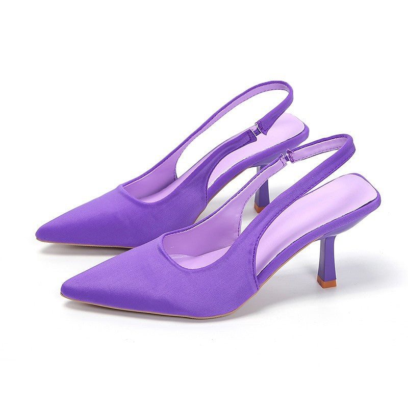 Damen Slingback-Pumps mit eleganter Spitze EB