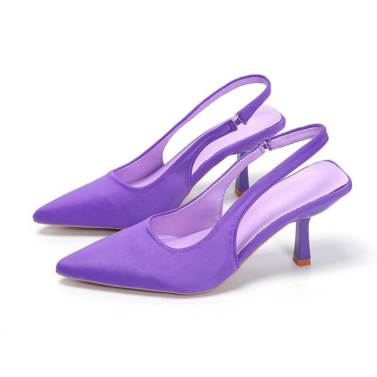 Damen Slingback-Pumps mit eleganter Spitze EB