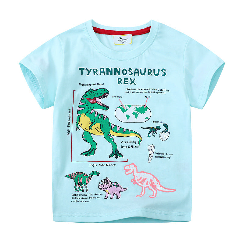Jungen T-Shirt mit aufregendem Tyrannosaurus Rex Design EB