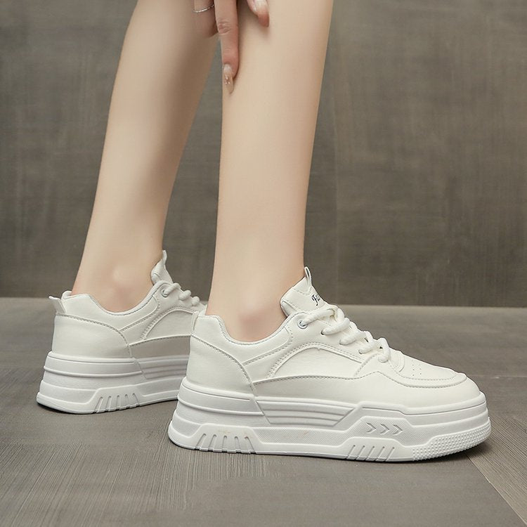 Damen Plattform-Sneaker mit modischem Design und dämpfender Sohle EB
