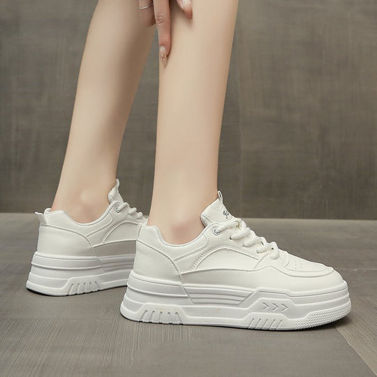 Damen Plattform-Sneaker mit modischem Design und dämpfender Sohle EB