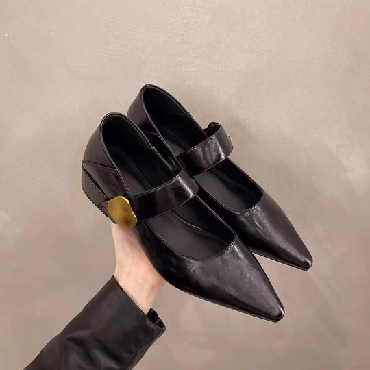 Damen elegante Slingback-Pumps mit dekorativem Riemchen EB