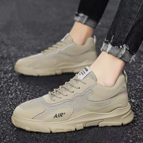 Damen Sportliche Sneakers mit atmungsaktivem Mesh-Obermaterial und dämpfender Sohle EB