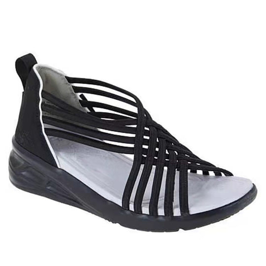 Damen Sportliche Freizeitsandalen mit atmungsaktivem Obermaterial und rutschfester Sohle EB
