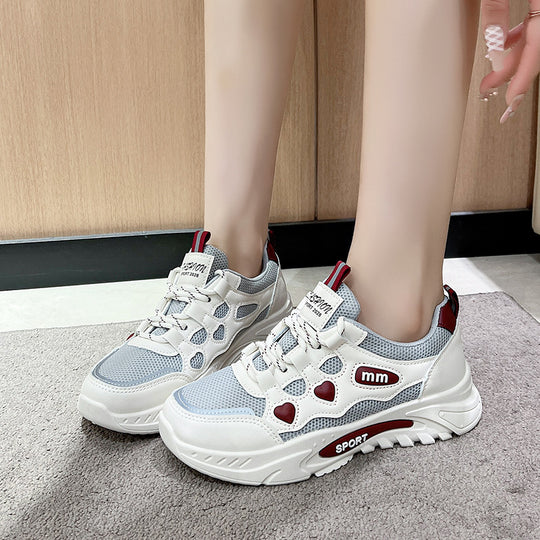 Damen Sportliche Sneakers mit innovativem Dämpfungssystem und modischem Design EB