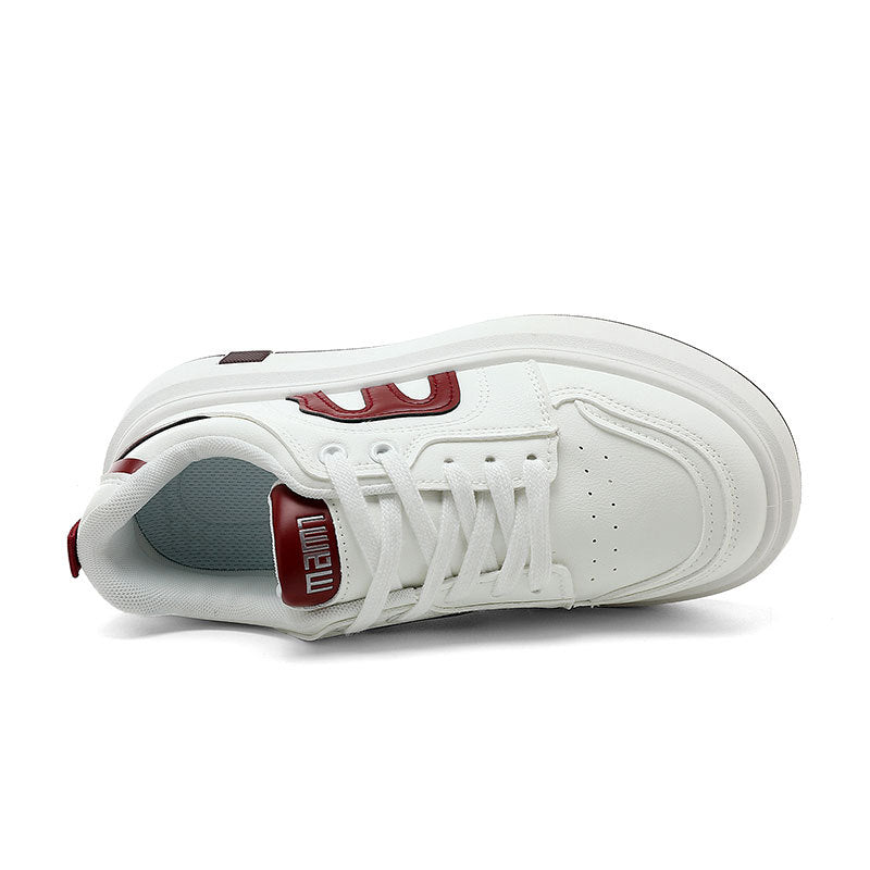 Damen Plateau Sneakers mit modernem Design und bequemer Dämpfung EB