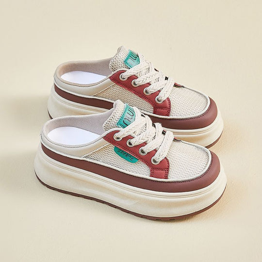 Damen Sportliche Sneaker mit atmungsaktivem Obermaterial und dämpfendem Fußbett EB
