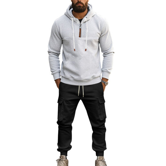 Herren Hoodie und Cargo Jogginghose Set EB