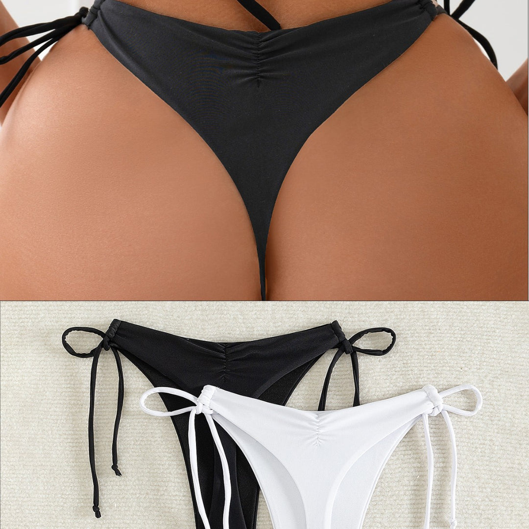 Damen Bikinis mit verstellbaren Seitenbändern EB