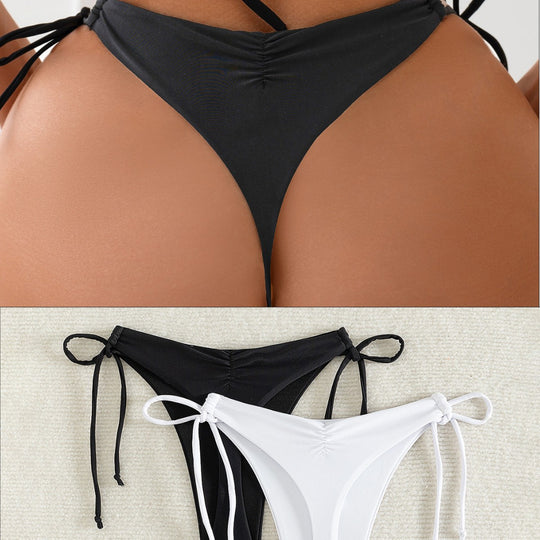 Damen Bikinis mit verstellbaren Seitenbändern EB