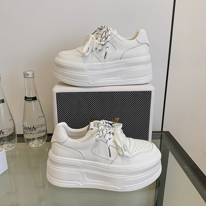 Damen Plattform-Sneaker mit modischem Design und atmungsaktiver Oberfläche EB