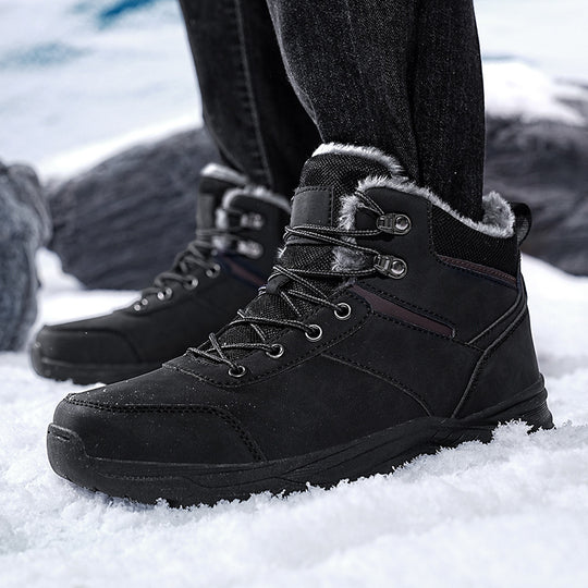 Damen Hochwertige Winterboots mit isolierter Innensohle und rutschfester Sohle EB