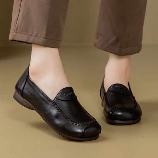 Damen Elegante und bequeme Mokassins mit leicht gepolsterter Innensohle EB
