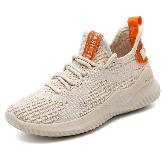 Damen Atmungsaktive Sport-Sneaker mit flexiblem Obermaterial und pflegeleichter Sohle EB