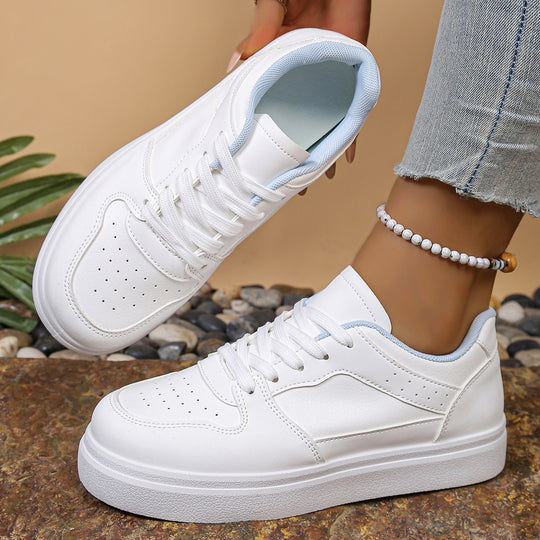 Damen Schnürsneaker mit atmungsaktivem Obermaterial und komfortablem Fußbett EB