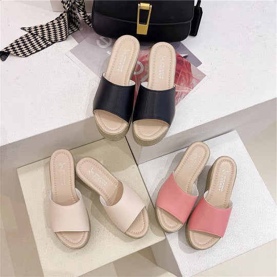 Damen Bequeme und stilvolle Plateausandalen EB