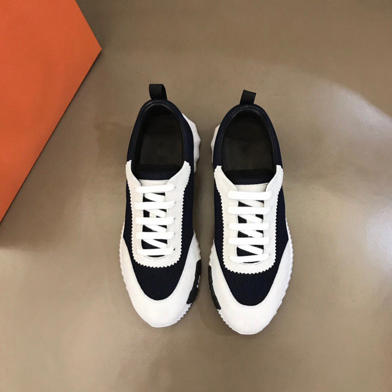 Damen Sportliche Sneakers mit atmungsaktiver Mesh-Oberfläche und robuster Profilsohle EB