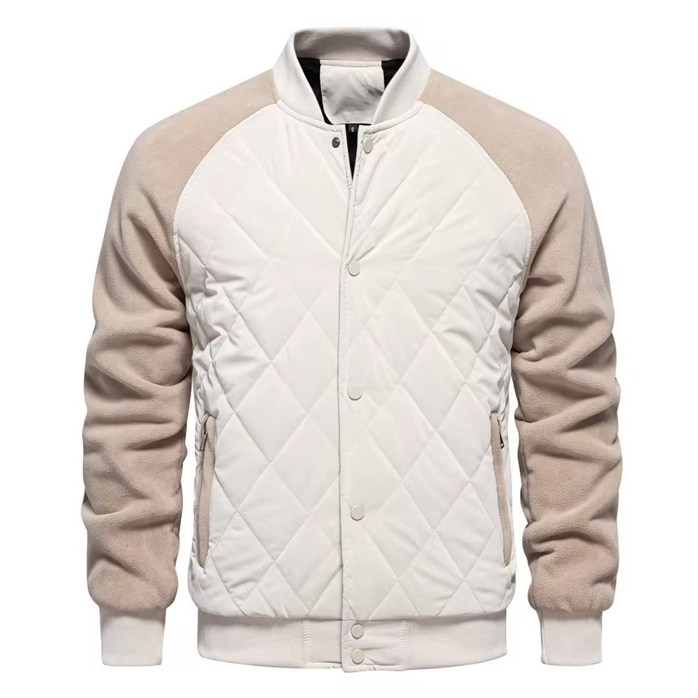 Herren Steppjacke mit modernem Design und praktischen Taschen EB