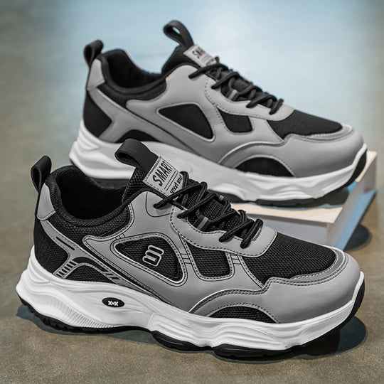 Damen Sportliche Sneakers mit atmungsaktiver Mesh-Oberfläche und stoßdämpfendem Sohlenprofil EB