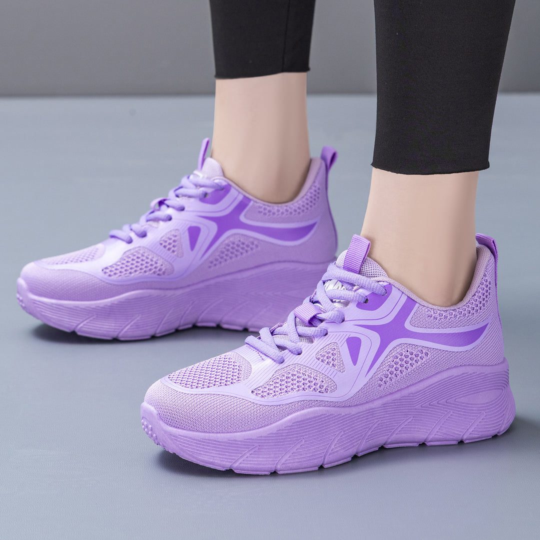Damen Sportliche Lauf Sneakers EB