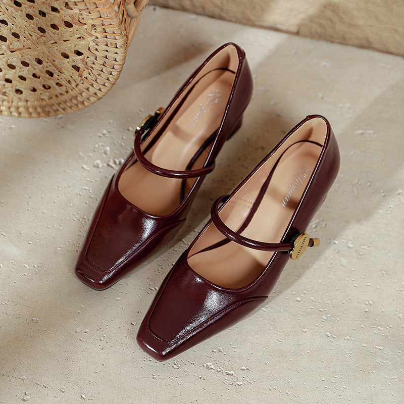 Damen elegante und bequeme Pumps mit verstellbarem Rahmen EB