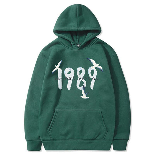Damen Kapuzenpullover mit kreativem Vogelmotiv und hochwertiger Baumwolle EB