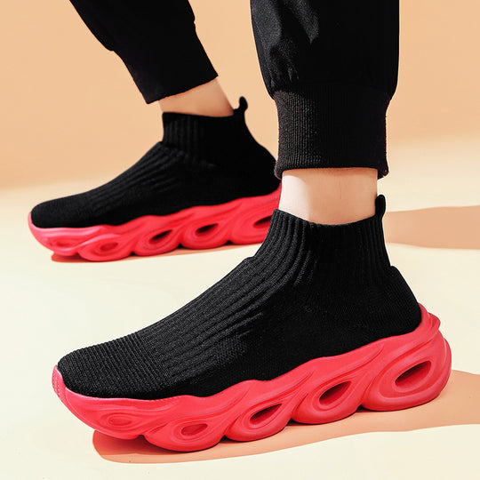 Damen Sportliche Strick-Sneaker mit innovativer Sohlenkonstruktion EB