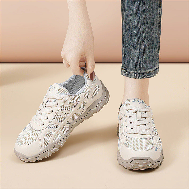Damen Atmungsaktive Fitness-Sneaker mit stützender Sohle EB