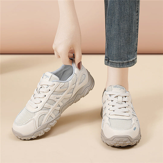 Damen Atmungsaktive Fitness-Sneaker mit stützender Sohle EB