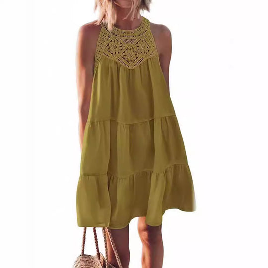 Damen Sommerliches Maxikleid EB