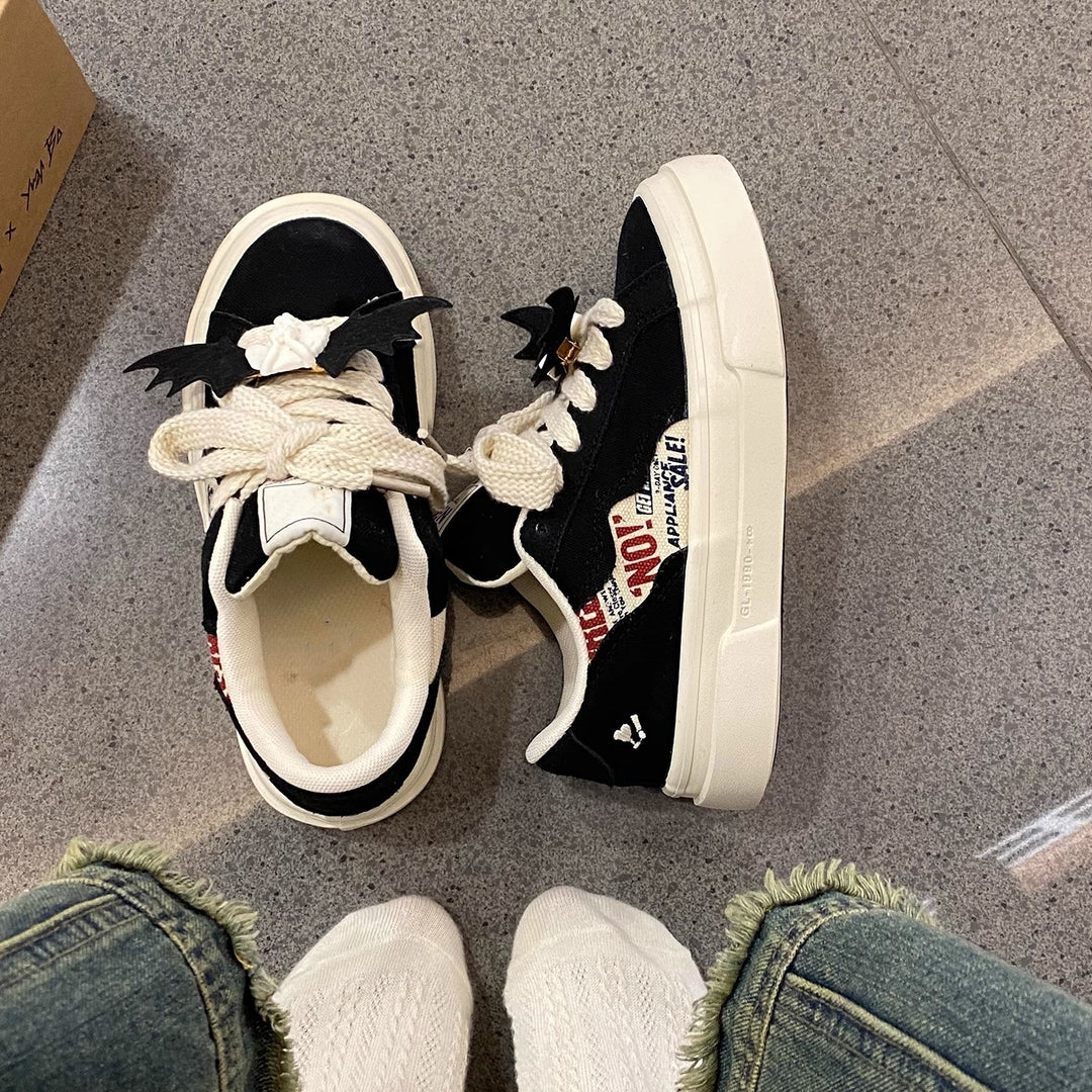 Damen Sneaker mit verspieltem Tiermotiv und dämpfender Sohle EB