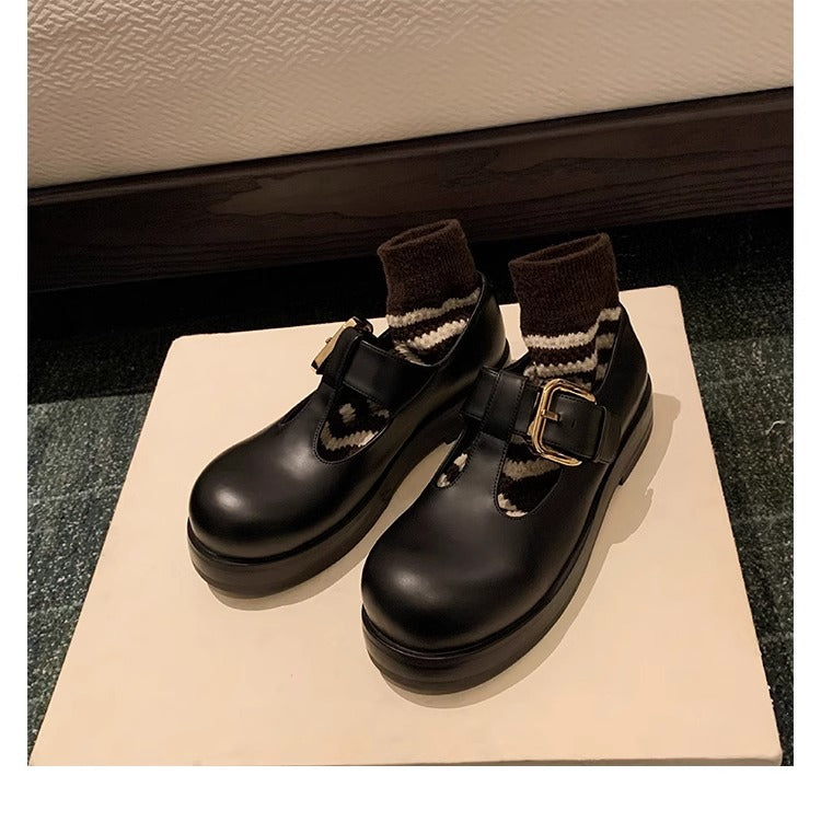 Damen Mokassins mit eleganter Schnallenverzierung und komfortabler Sohle EB